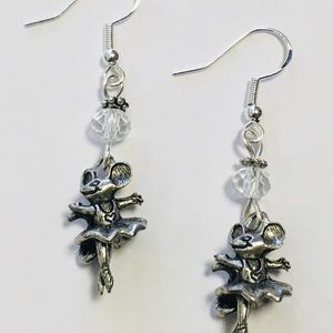 Mouse Ballerina Earrings